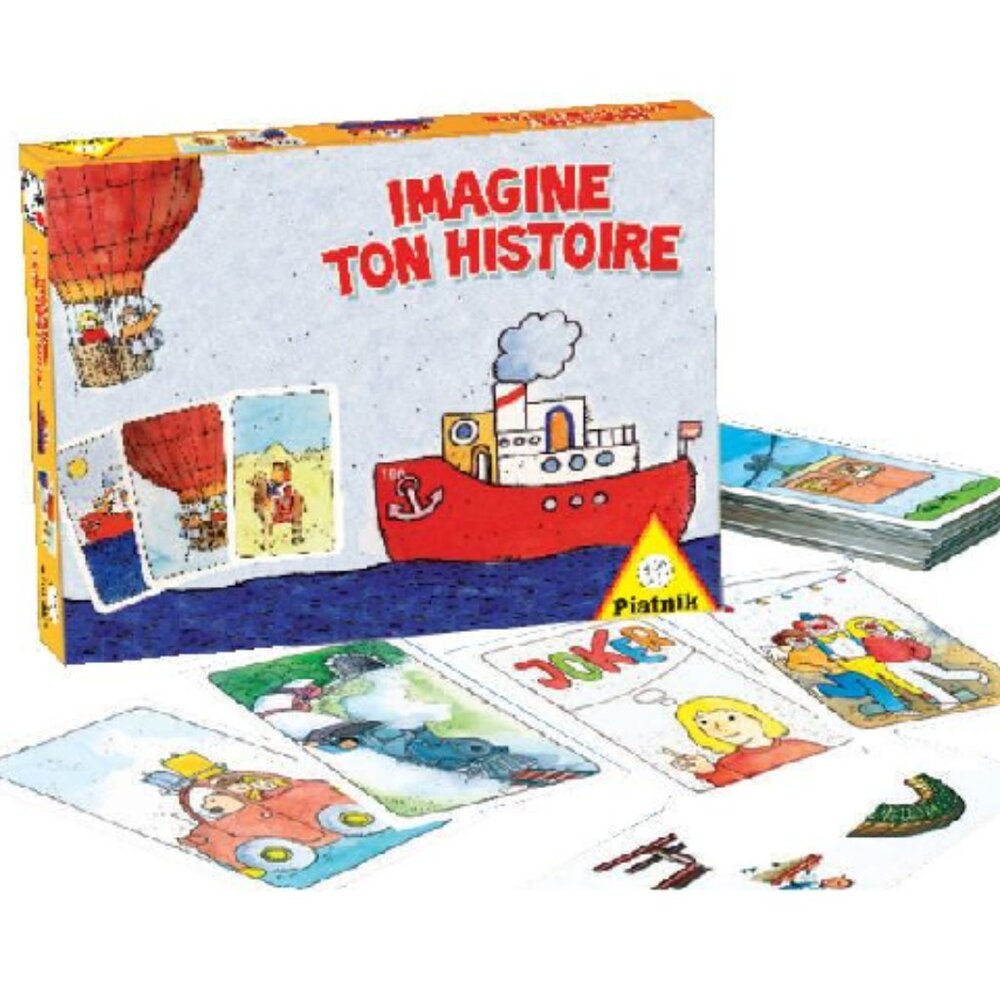 Piatnik Storytelling Card Game -Imagine ton Histoire For Age 4+ New Sealed